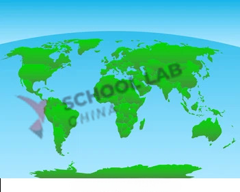 Playcloth Outline Map - The World